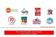 "La Fonction publique toujours mobilisée" (Communiqué unitaire Fonction publique )